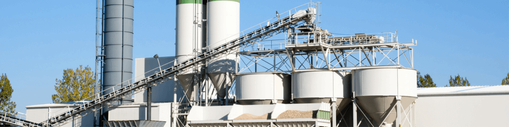 Fire protection system for cement manufacturing