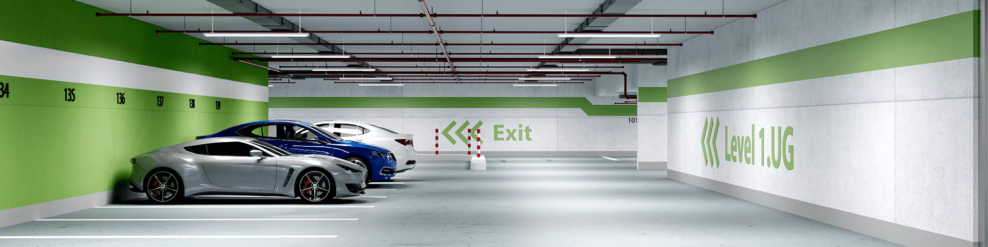 Fire safety for car parks