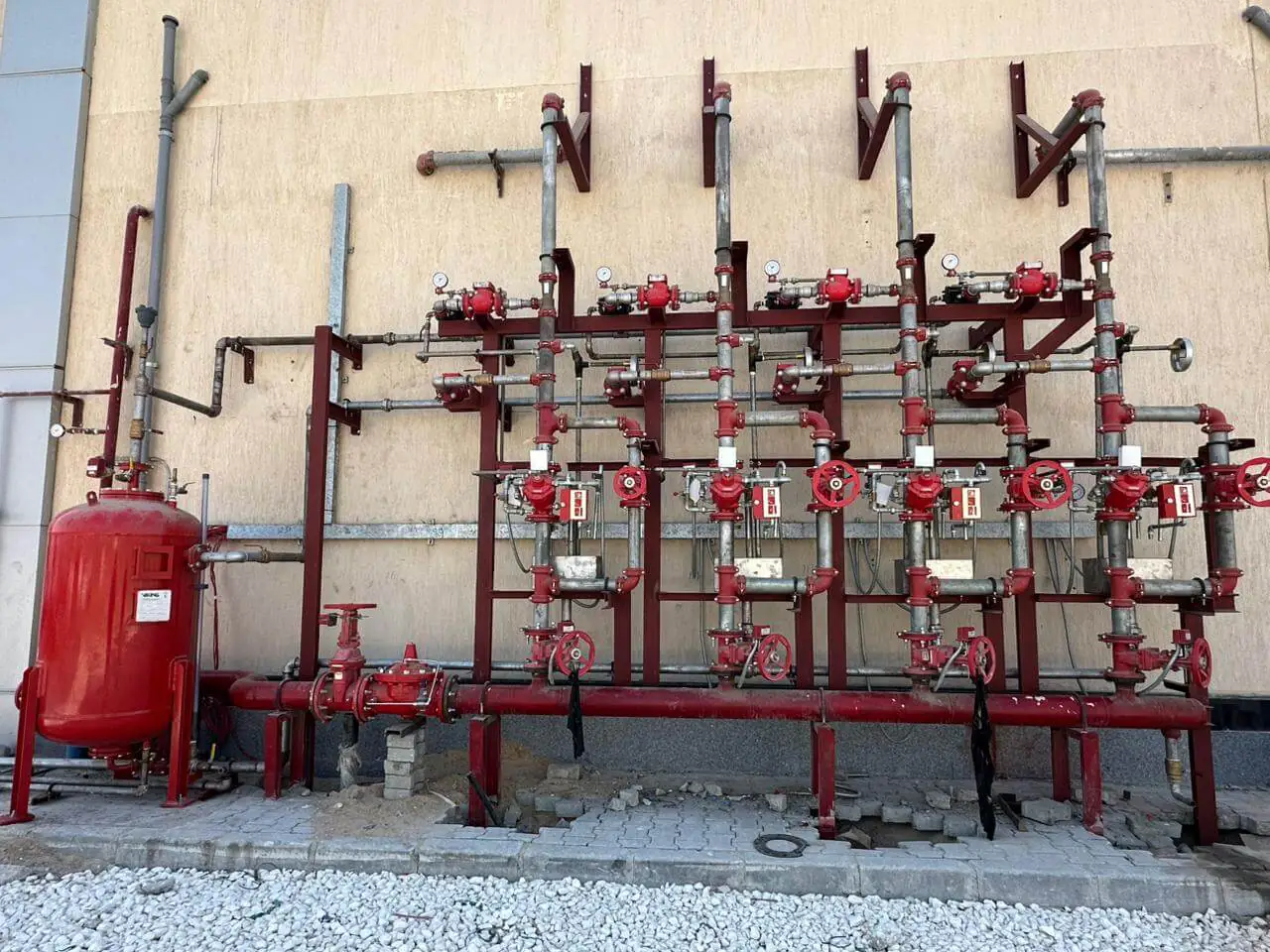 Fire protection for hazardous materials