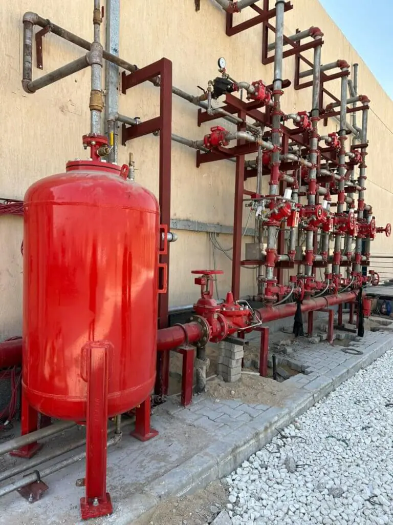 a foam deluge multi-hazard suppression system